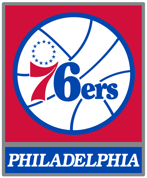 Philadelphia 76ers 2009-2015 Primary Logo fabric transfer